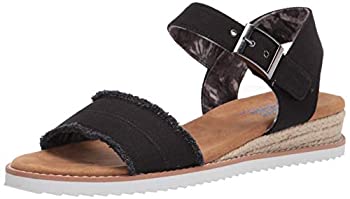 【中古】【輸入品・未使用】Skechers womens 113541 Sandal, Black, 5.5 US