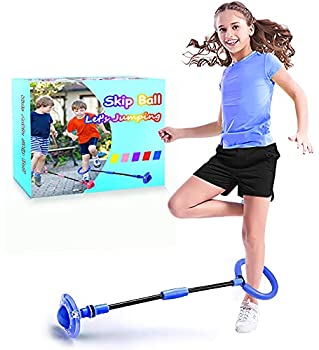 【中古】【輸入品・未使用】BEBJUIL キッズ スキップボール 折りたたみ式 足首スキップイットボール フラッシング ジャンプリング カラフル スポーツ スイングボール フィッ 12,837円