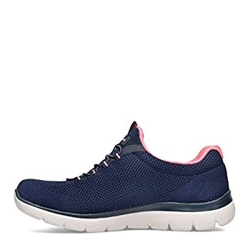 【中古】【インポート品・未当て嵌める】Skechers レディース 首脳会談 - クールクラシックスニーカー 米国海軍/サクラ色 US 大きさ: 7 Wide 色つや: 青み