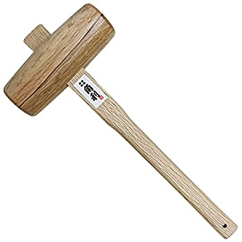 【中古】【輸入品・未使用】KAKURI 木工用木槌大 60mmオーク 日本の木槌ハンマー 彫刻用 平板調整 家具組み立て 日本製