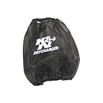 【中古】【輸入品・未使用】K&N RF-1048DK ブラック ドライチャージャーフィルターラップ K&N RF-1048フィルター用