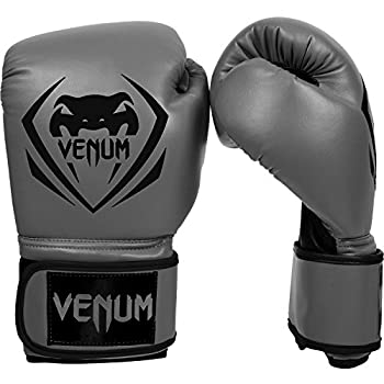【中古】【輸入品・未使用】VENUM［ヴェヌム］ ボクシンググローブ Contender コンテンダー （グレー） (14oz)