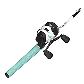 【中古】【輸入品・未使用】Zebco Roam スピンキャストリール 伸縮式釣り竿コンボ 伸縮自在 18.5インチから6フィート コンフォートグリップロッドハンドル付き クイックセッ