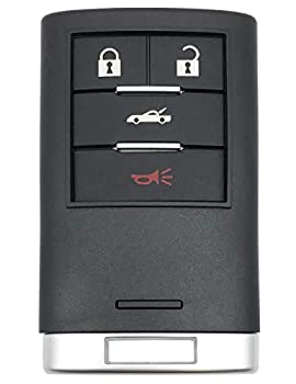 【中古】【輸入品・未使用】Horande 4ボタン交換用キーフォブカバーケース キャデラックXLR用 シボレーコルベット C6 キーレスエントリーキーフォブシェル (M3N5WY777A)