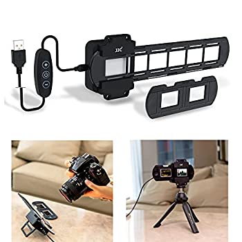 【中古】【輸入品・未使用】JJC フォトシルドとフィルム デジタル化LEDライト 10段階明るさシューマウント LEDライト付き照明ビューアー 35mmサイドルとネガフィルムスキャ|スカイマーケットプラス