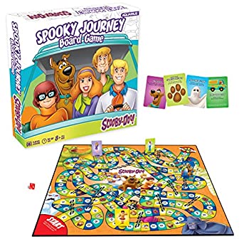 【中古】【輸入品・未使用】アクエリアス スクービー・ドゥー ジャーニー ボードゲーム - 子供と大人が楽しめる - スクービー・ドゥー 公式ライセンス商品 (97018) ブルー