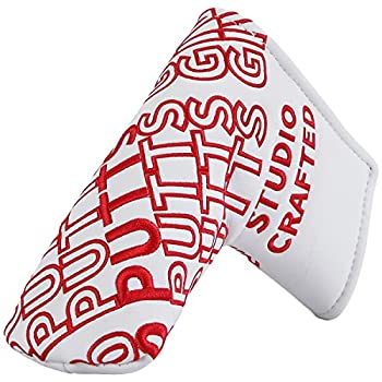 【中古】【輸入品・未使用】Studio Craft 0 Putts Given Golf Blade パターカバー マグネット留め(ホワイト)画像