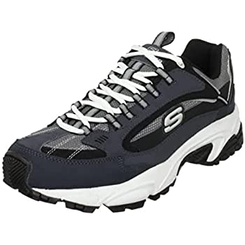 【中古】【インポート品・未当て嵌める】[スケッチャーズ] Stamina Nuovo Mens, Navy/Black, 44 EUR
