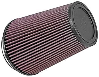 【中古】【輸入品・未使用】K&N RU-2805XD ユニバーサルクランプオンエアフィルター 丸型テーパード フランジ内径127mm 高さ203mm 口金165mm 上部108mm