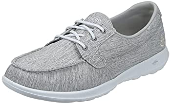 【中古】【インポート品・未当て嵌める】Skechers レディース Go Walk Lite-15433 小船シューズ, 薄墨色, 12