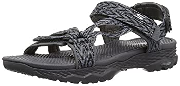 【中古】【インポート品・未当て嵌める】Skechers ユニ 成年者用 Go Walk Outdoors-Runyon 運動競技サンダル US 大きさ: 11 色つや: 薄墨色