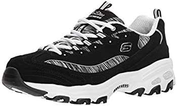 【中古】【インポート品・未当て嵌める】Skechers レディース DLites Interlude スニーカー US 大きさ: 6.5 色つや: 黒いこと