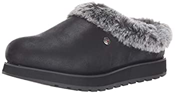 【中古】【輸入品・未使用】Skechers BOBS レディース Keepsakes-R E M フェイクファー裏地 シューティー 低反発素材スリッパ付き US サイズ: 6 カラー: ブラック|スカイマーケットプラス