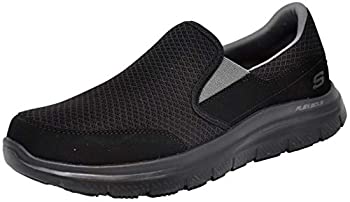 【中古】【インポート品・未当て嵌める】Skechers Work Mc Allen US 大きさ: 13 Wide 色つや: 黒いこと