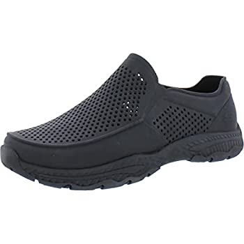 【中古】【輸入品・未使用】Skechers Men's Foamies Creston Ultra-Headlands Loafer, Black, 14