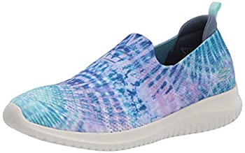 【中古】【インポート品・未当て嵌める】Skechers Women\u0027s Ultra Flex Sneaker, BLMT\u003dBlue Multi, 6