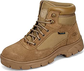 【中古】【輸入品・未使用】Skechers Men\'s Wascana Millit Boot Industrial Shoe, Coyote Brown, 11
