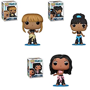 【中古】【輸入品・未使用】Funko Pop! Rocks TLC 3点セット チリ、T-Bos、左目