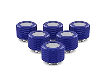【中古】【輸入品・未使用】PrimoChill 14mm OD 剛性SX継手 - 6パック - トゥルーブルー