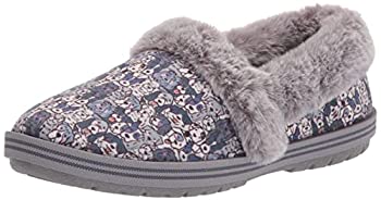 【中古】【輸入品・未使用】Skechers BOBS レディース スリッパ 113480, ネイビー マルチリ, 9.5