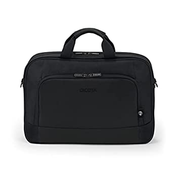 【中古】【輸入品・未使用】DICOTA エコトップ トラベラーベース 13-14.1 軽量ノートパソコンバッグ 保護パッドと収納スペース付き ブラック