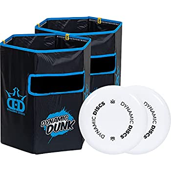 【中古】【輸入品・未使用】Dynamic Discs ダイナミックダンクゲームセット | フライングディスクトスダンクゲームセット | ターゲット2個とフリスビー2個 | メッシュキャリ|スカイマーケットプラス