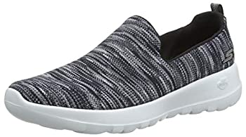 【中古】【輸入品・未使用】Skechers レディース パフォーマンス Gowalk Joy 素晴らしいスリッポン ウォーキングシューズ, ブラック-グレー, 5 Wide|スカイマーケットプラス