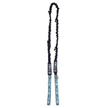 【中古】【輸入品・未使用】SWELL Wakesurf - バンジードックライン 6フィート - 調節可能な長さ、衝撃吸収コード保護、ボートフェンダーロープ(ブルー)