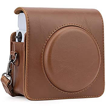 【中古】【輸入品・未使用】Frankmate 保護ケース 富士フイルム Instax Square SQ1 インスタントフィルムカメラ PUレザーコンパクトケースバッグ 調節可能なショルダースト
