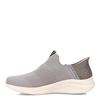 【中古】【輸入品・未使用】Skechers (スケッチャーズ) メンズ ウルトラフレックス 3.0 スムースステップスニーカー, グレー, 8.5 Wide