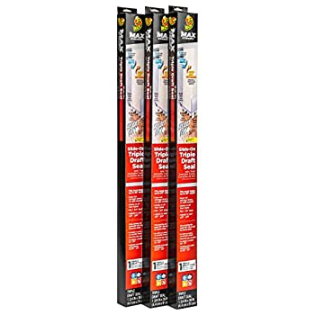 【中古】【インポート品・未当て嵌める】Duck MAX Strength スライドオン トリプルドラフトドアシール 最大限度36in幅の部屋の入り口に嵌まる せつ然たる 3個風呂敷き包み (288074) 花・ガーデン・DIY-その他