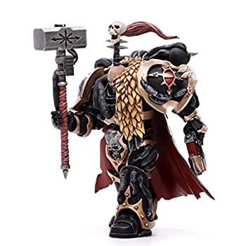 【中古】【輸入品・未使用】JOYTOY 1/18 アクションフィギュア ウォーハンマー 40K メカ ブラック レギオン カオス ロード・カーロス ラベガー|スカイマーケットプラス