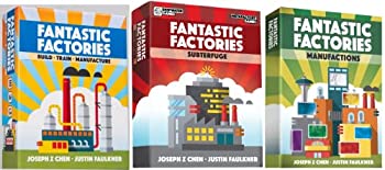 【中古】【輸入品・未使用】Fantastic Factories ボードゲームセット コアゲーム、製造、サブターフュージ拡張 (3アイテム)