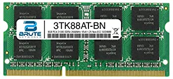 【中古】【インポート品・未当て嵌める】Brute Networks 3TK88AT-BN - 8GB マイコン4-21300 DDR4-2666MHz 1Rx8 1.2V 非ECC SODIMM (OEM PN # 3TK88ATに好いかげんに)