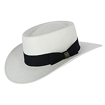 【中古】【輸入品・未使用】Kenny K Men's Toyo Gambler Hat with Wide Band, Xlarge, White, 37,875円