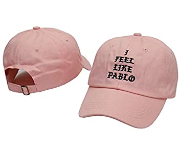 【中古】【輸入品・未使用】QOHNK I Feel Like Pablo ファッション ゴルフキャップ ダッドハット 太陽 コットン レディース メンズ ベースボールキャップ 帽子 カラー: ピン 7,776円