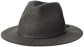 【中古】【インポート品・未当て嵌める】Brixton Wesley Packable Fedora, Washed Black, L その他-バッグ・小物・ブランド雑貨