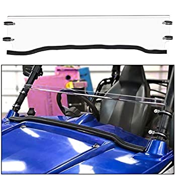 【中古】【輸入品・未使用】ECOTRIC クリアハーフフロントガラス ポリカーボネート POLARIS 2008-2013 RZR 800 2014 RZR 900 2015-2020 RZR XP 2011-2013 RZR XP 900に対応｜スカイマーケットプラス