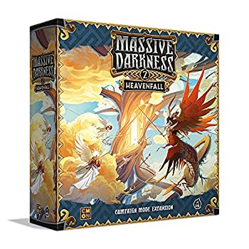 【中古】【輸入品・未使用】Massive Darkness 2 Heavenfall ボードゲーム 拡張 | 卓上ミニチュアゲーム | 協力戦略ゲーム 大人とティーンズ向け | 対象年齢14歳以上 | 1~6人｜スカイマーケットプラス