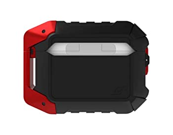 【中古】【インポート品・未当て嵌める】Element Case Black Ops (AirPods 第3時人 2021)用 - 黒いこと/赤いこと