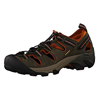 【中古】【輸入品・未使用】[キーン] トレッキングシューズ ARROYO II 耐水 耐滑 クッション 通気 登山 ハイキング メンズ BLACK OLIVE/BOMBAY BROWN 26.5 cm