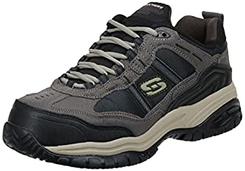 【中古】【輸入品・未使用】Skechers メンズ 作業用 リラックスフィット ソフトストライド グリネルコンプ US サイズ: 11.5 X-Wide カラー: ブラウン