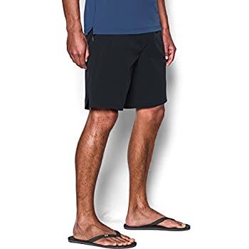 【中古】【輸入品・未使用】Under Armour UAアーマーベントボードショート メンズ ブラック