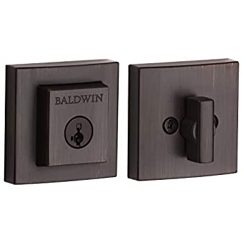 【中古】【輸入品・未使用】Prestige Spyglassスクエアシングル円柱ベネチアンブロンズデッドボルトfeaturing SmartKey
