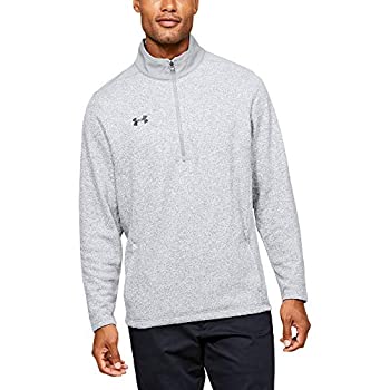 【中古】【輸入品・未使用】Under Armour メンズ エリート フリース 1/4 ジップ 036スチール/スチール M