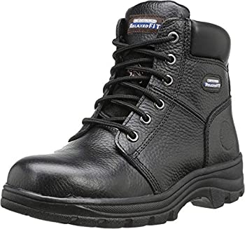 【中古】【インポート品・未当て嵌める】Skechers Work Workshire - Peril US 大きさ: 8.5 Wide 色つや: 黒いこと