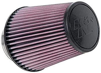 【中古】【輸入品・未使用】K&N ユニバーサル クランプオン エアフィルター 高性能、プレミアム、洗浄可能、交換フィルター: フランジ直径: 4インチ、フィルター高さ: 7イン 20,400円