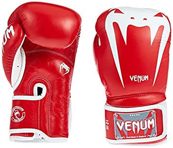 【中古】【輸入品・未使用】VENUM ボクシンググローブ Giant 3.0 赤 (10oz) /VENUM ヴェヌム ヴェナム ヴェノム 格闘技 トレーニング ボクシンググローブ ボクシング キック