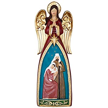 【中古】【輸入品・未使用】Design Toscano 祝福を受けた聖家族 クリスマス キリスト降誕のシーン像 20.5インチ フルカラー