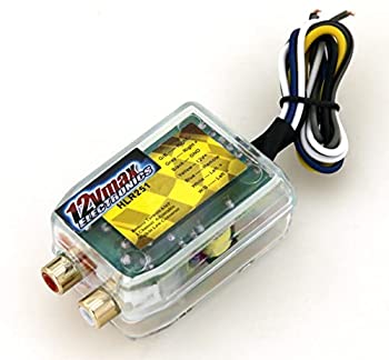 【中古】【輸入品・未使用】12VMAX ELECTRONICS コンパクト透明 2チャンネル ハイレベル スピーカー信号からローレベル RCAアダプター 高から低出力 調節可能なラインアウト
